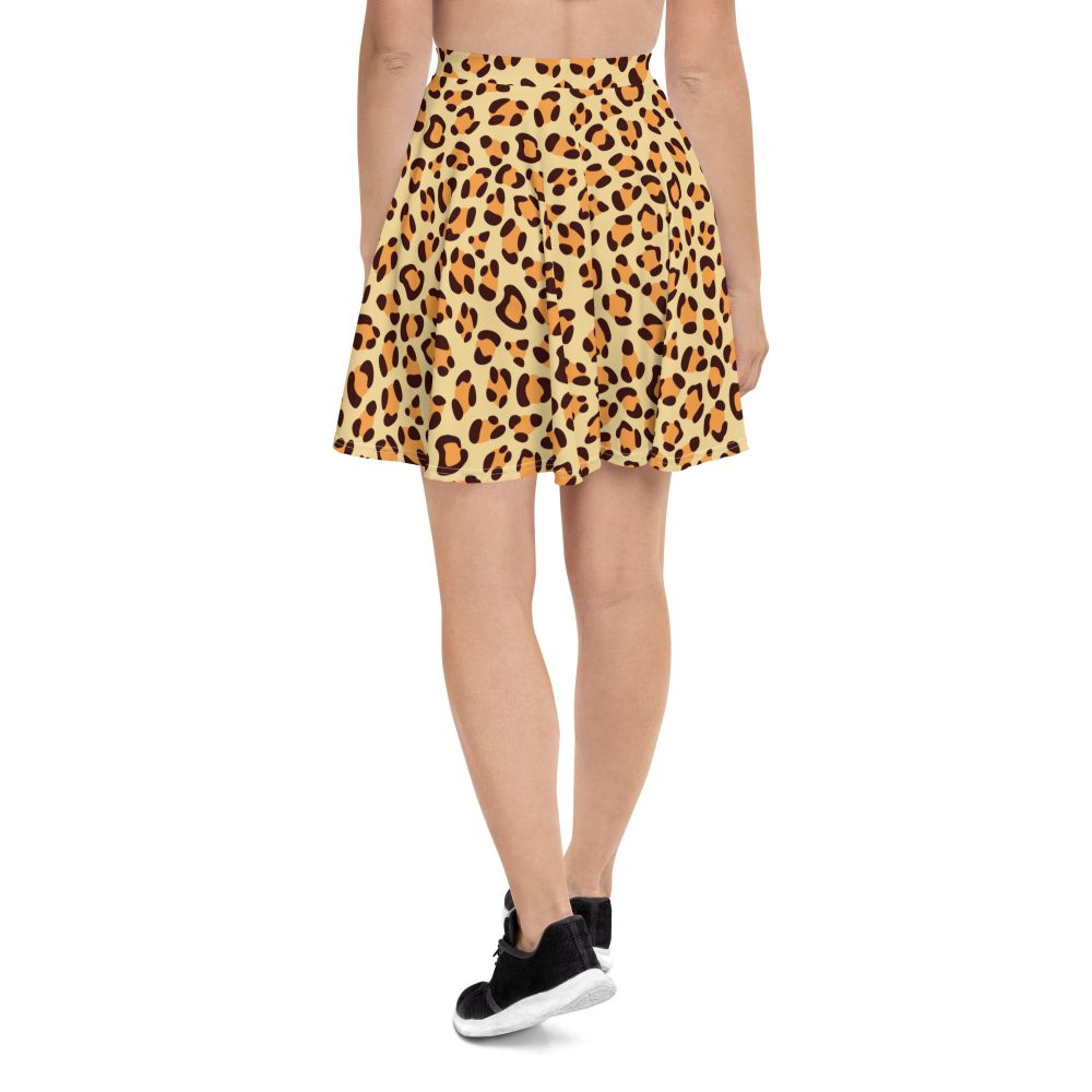 Leopard Jaguar Halloween Cosplay Costume Skater Skirt - Image 2