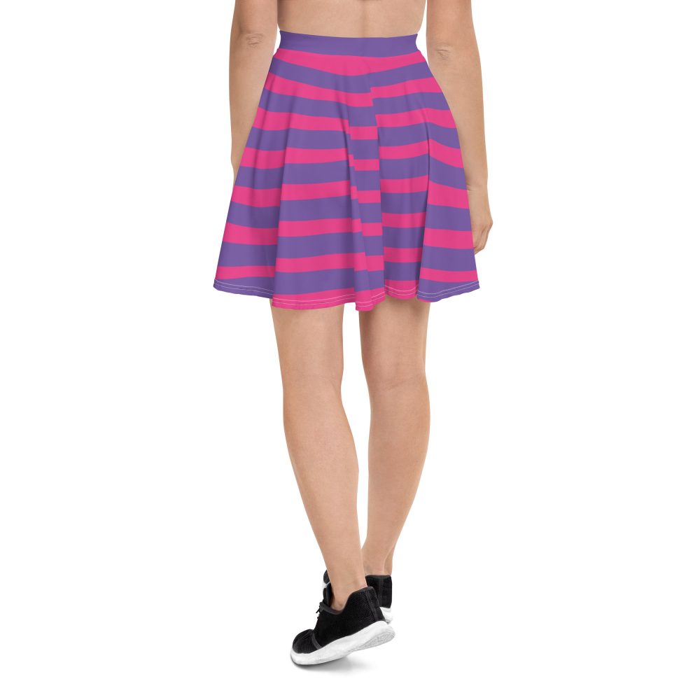 Cheshire Cat Halloween Cosplay Costume Skater Skirt - Image 2