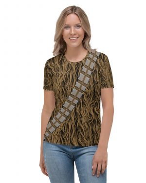 Chewbacca Chewie Halloween Cosplay Costume Women’s T-shirt