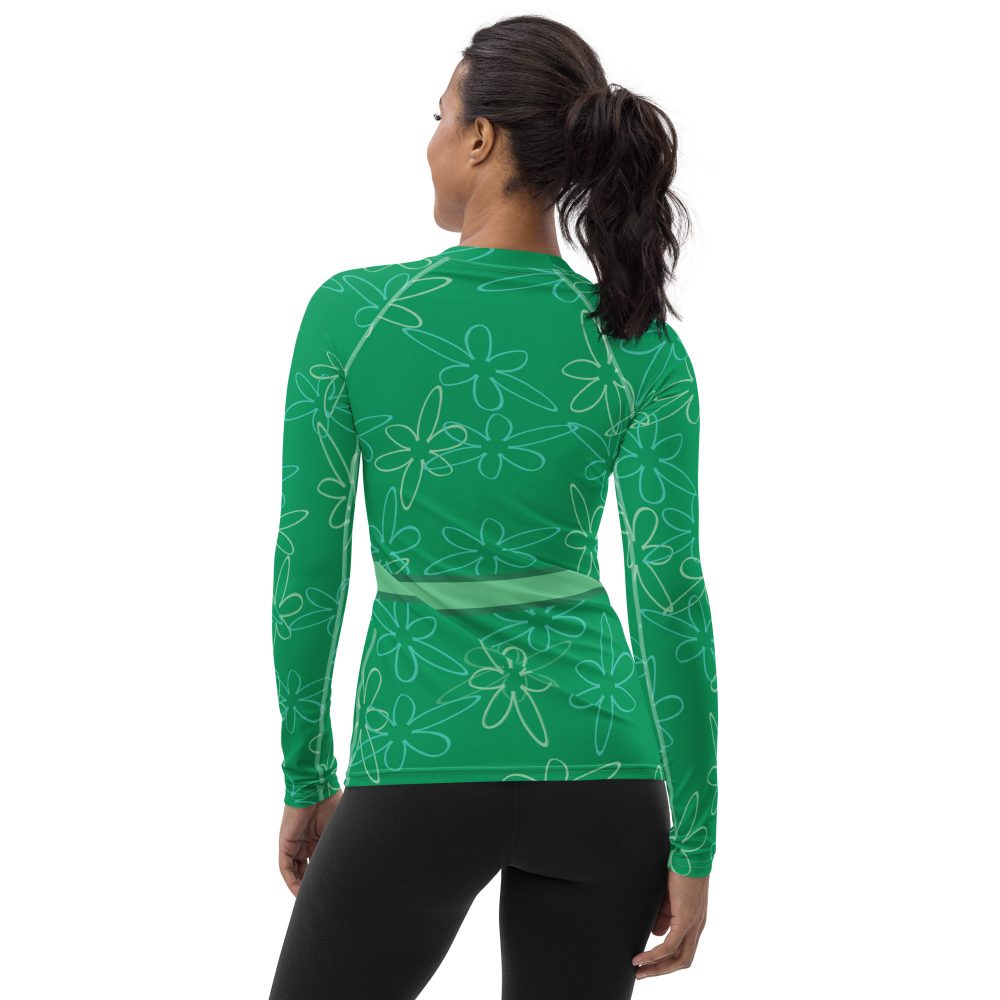 Disgust Halloween Cosplay Costume Women's Rash Guard - Image 2