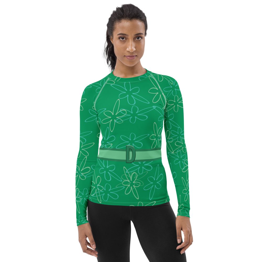 Disgust Halloween Cosplay Costume Women's Rash Guard