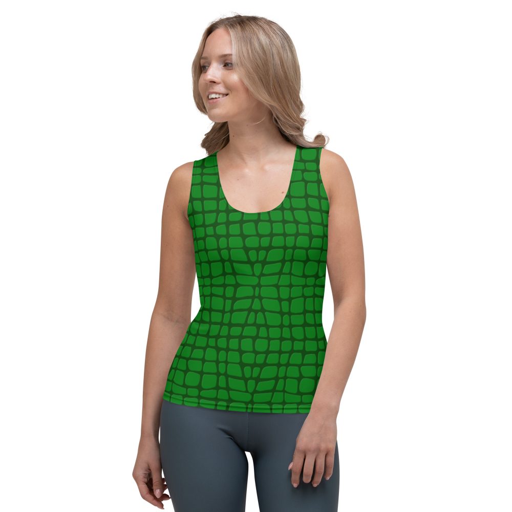 Alligator - Crocodile Halloween Cosplay Costume  Tank Top