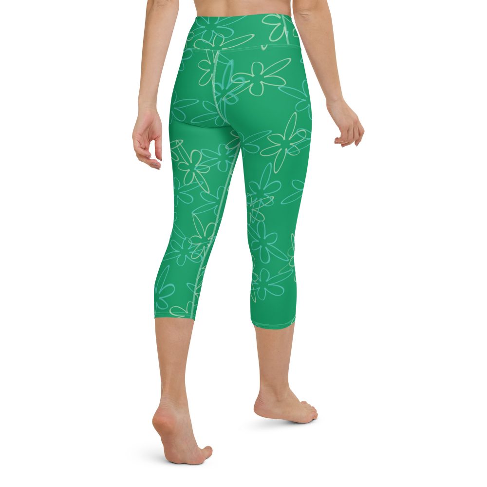 Disgust Halloween Cosplay Costume Yoga Capri Leggings - Image 6