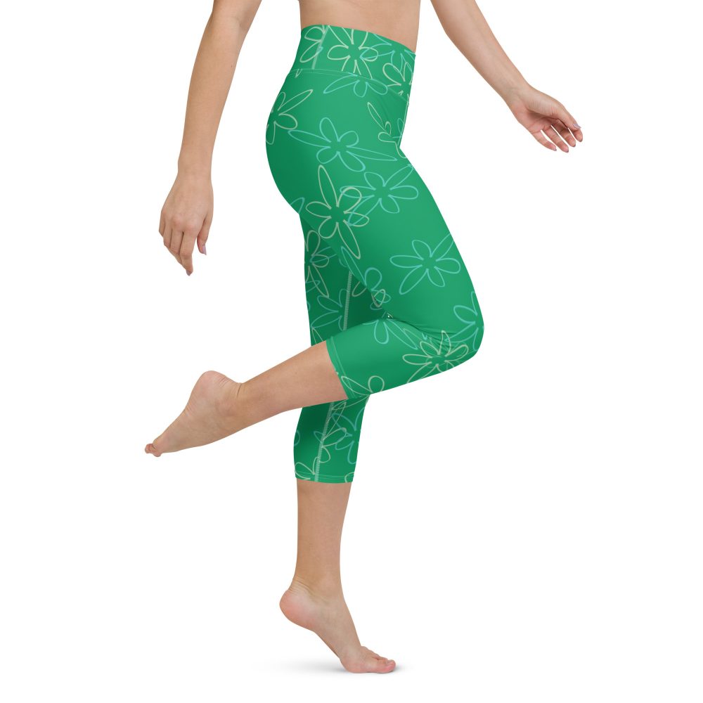 Disgust Halloween Cosplay Costume Yoga Capri Leggings - Image 4