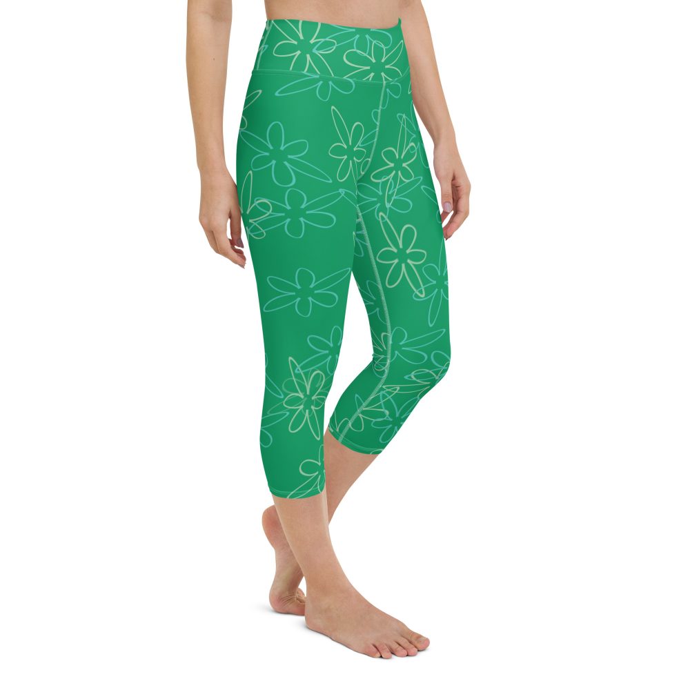 Disgust Halloween Cosplay Costume Yoga Capri Leggings - Image 5