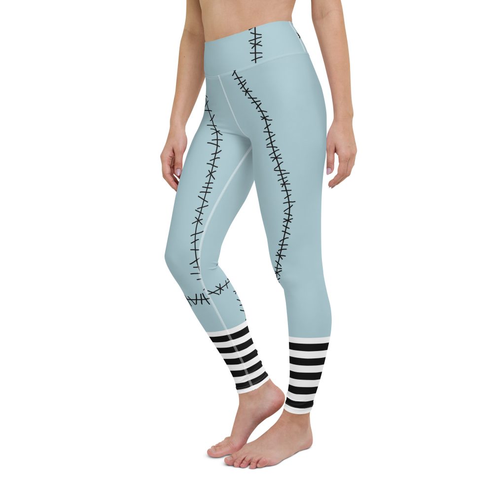 Sally Ragdoll Costume Halloween Cosplay Yoga Leggings - Image 3