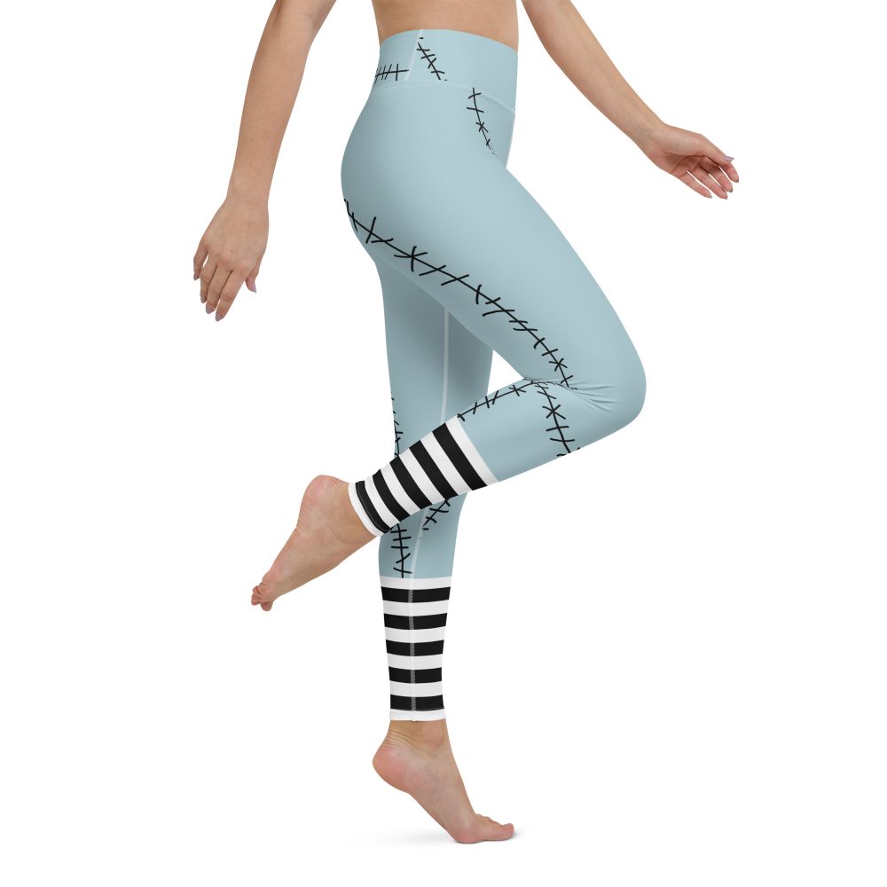 Sally Ragdoll Costume Halloween Cosplay Yoga Leggings - Image 4