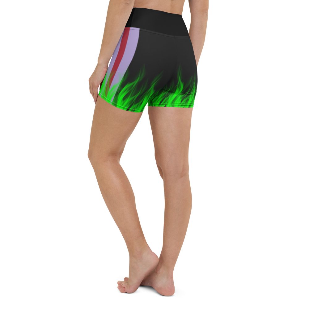 Maleficent Halloween Cosplay Costume Yoga Shorts - Image 6