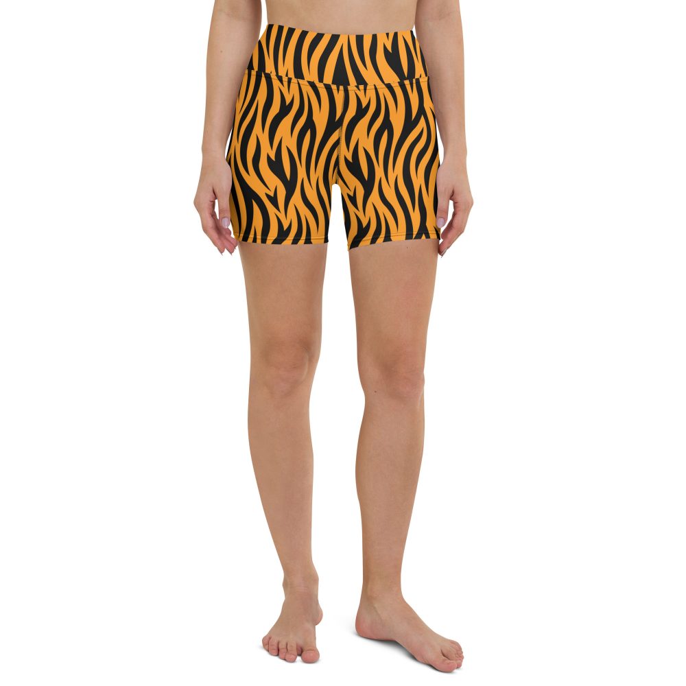 Tiger Rajah Halloween Cosplay Costume Yoga Shorts