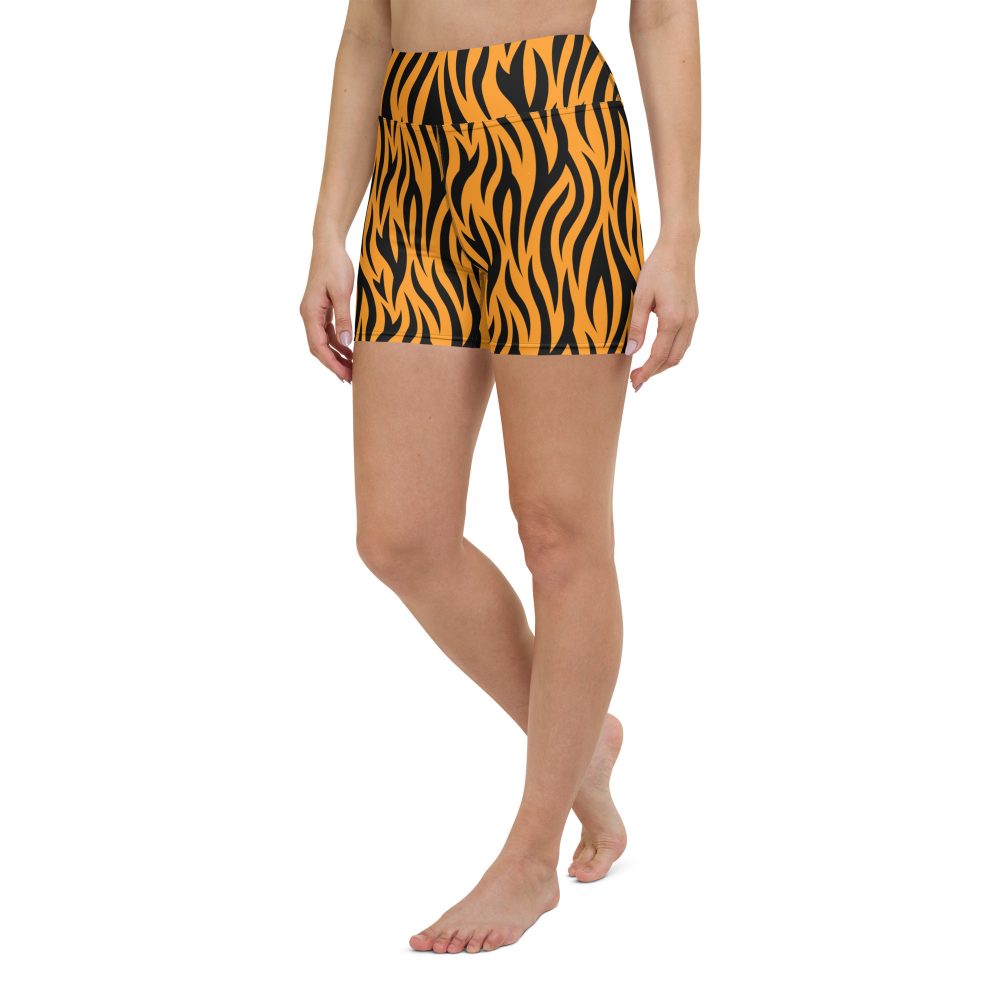 Tiger Rajah Halloween Cosplay Costume Yoga Shorts - Image 3