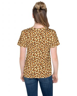 Leopard Jaguar Halloween Cosplay Costume Youth T-shirt