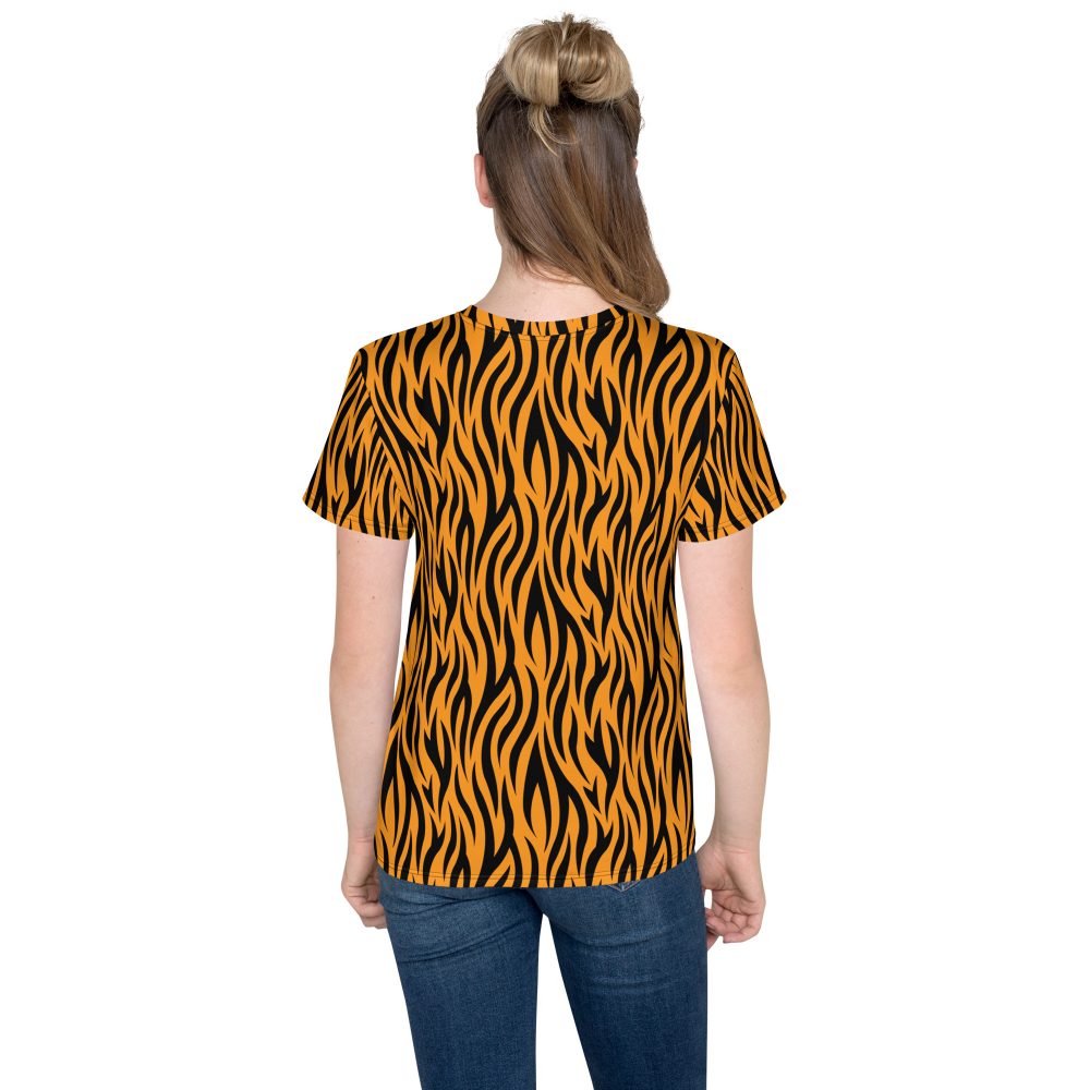 Tiger Rajah Halloween Cosplay Costume Youth T-shirt - Image 2