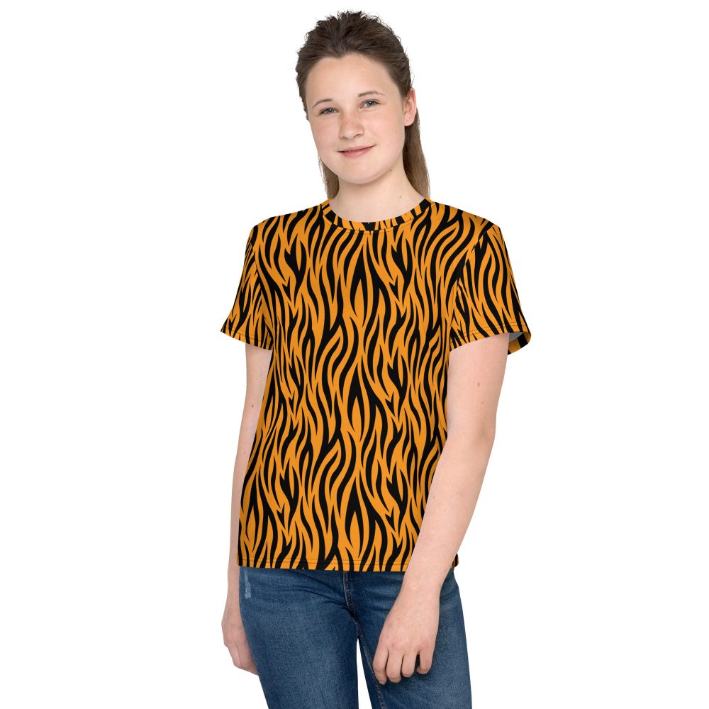 Tiger Rajah Halloween Cosplay Costume Youth T-shirt