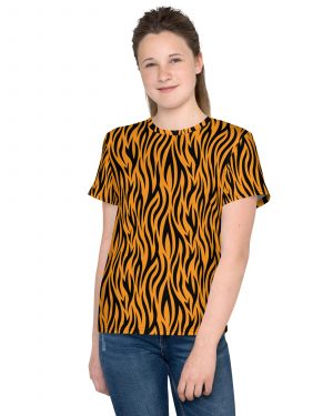 Tiger Rajah Halloween Cosplay Costume Youth T-shirt