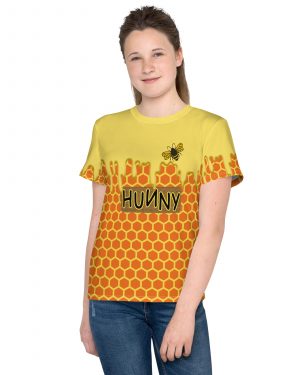 Honey Comb Halloween Cosplay Costume Youth T-Shirt