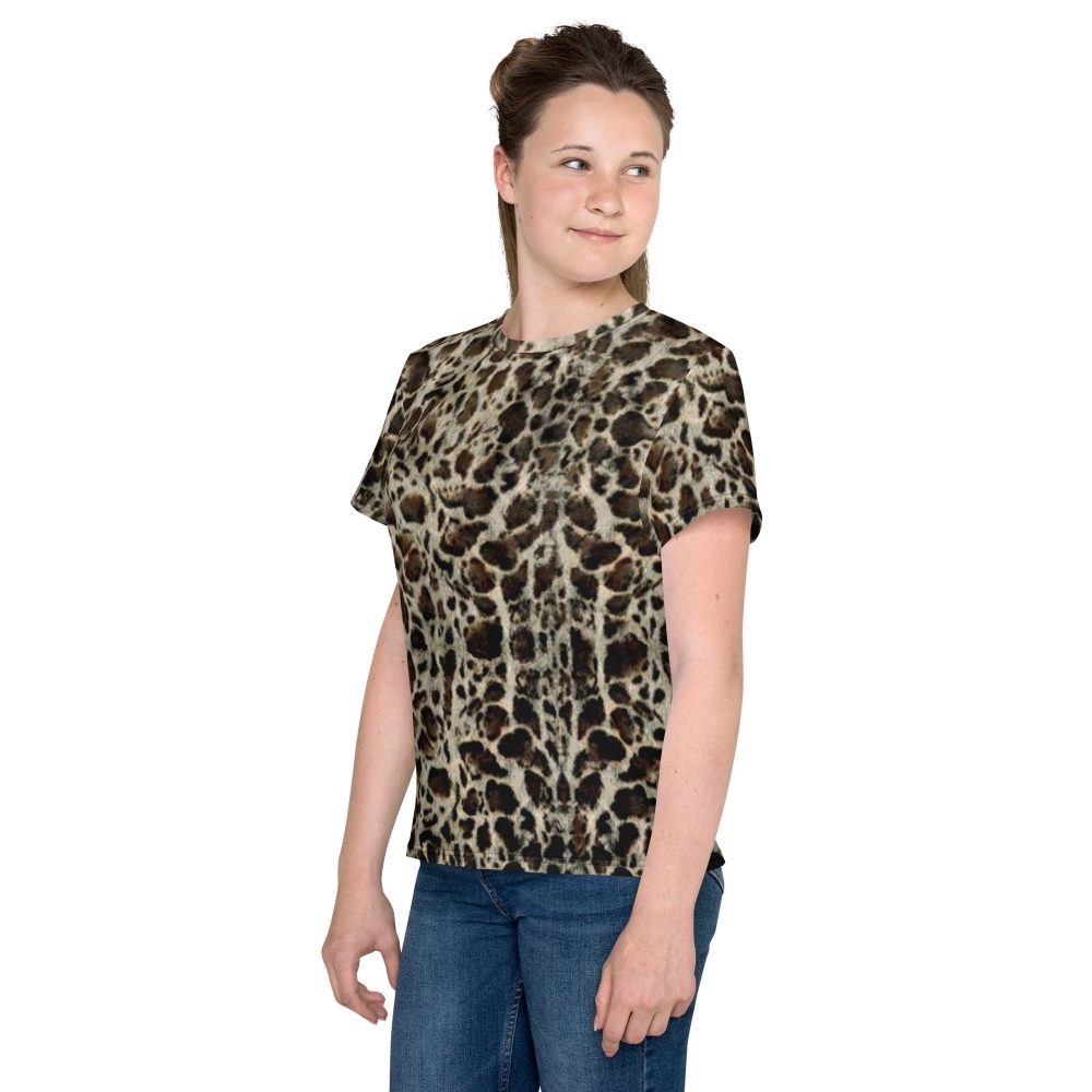 Snake Skin Costume Halloween Cosplay Reptile Print Youth T-shirt - Image 4