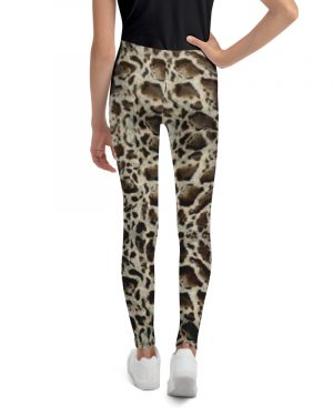 Snake Skin Costume Halloween Cosplay Reptile Print Youth Leggings