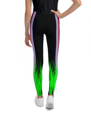 Maleficent Halloween Cosplay Costume Youth Leggings