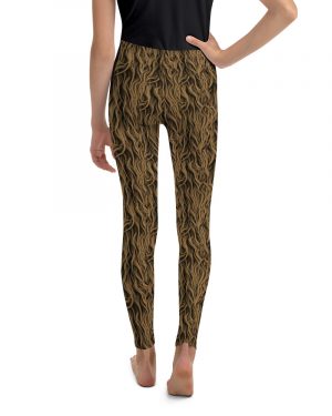 Sasquatch Big Foot Chewbacca Halloween Cosplay Costume Youth Leggings