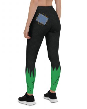 Frankenstein Halloween Cosplay Costume Leggings