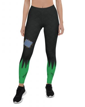 Frankenstein Halloween Cosplay Costume Leggings