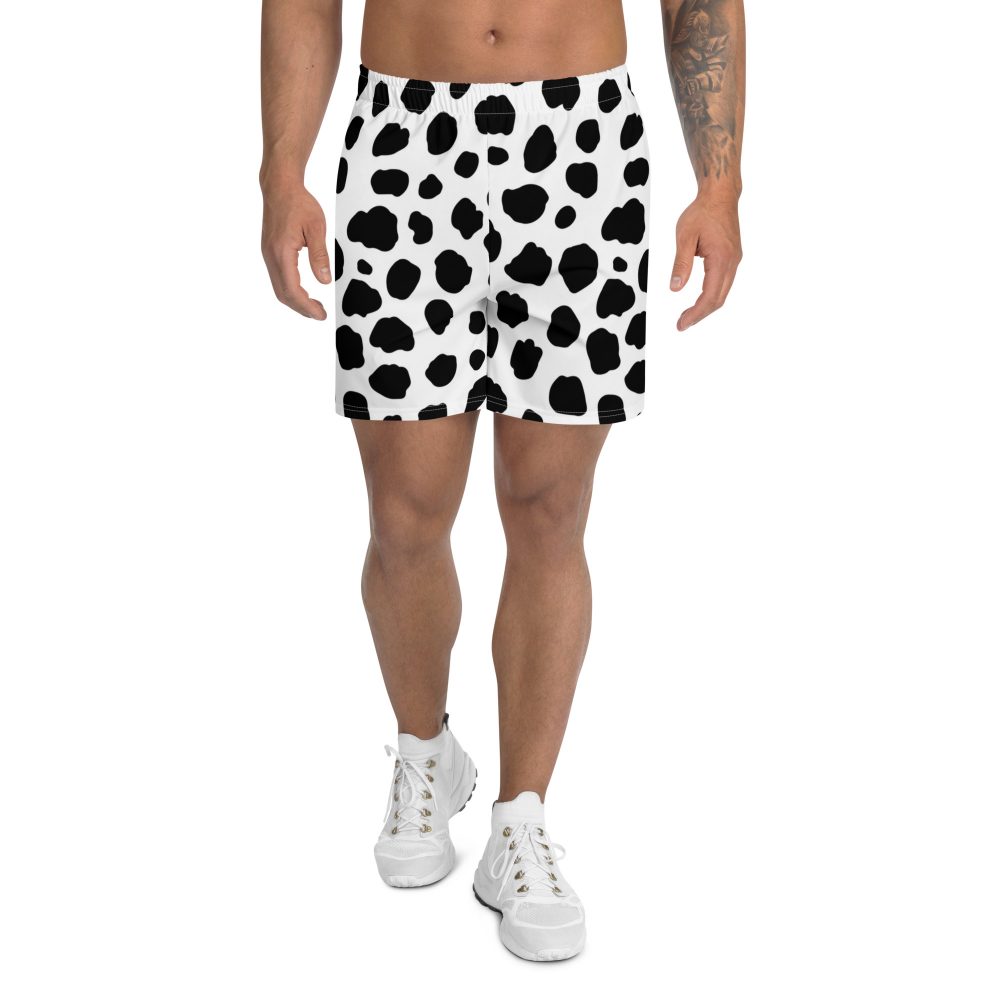 Dalmatian Puppy Dog Cosplay Halloween Costume Men's Athletic Shorts