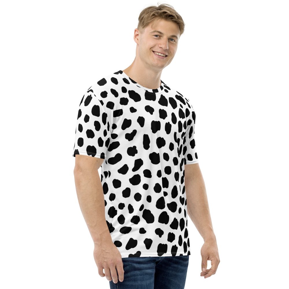 Dalmatian Puppy Dog Cosplay Halloween Costume Men's t-shirt - Image 4