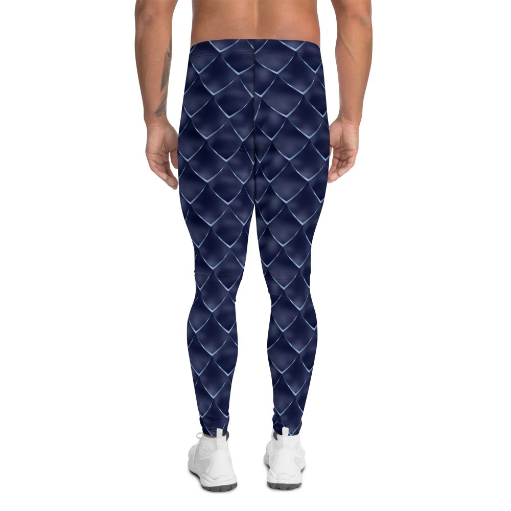 dragon costume, navy blue reptile costume, Scales, activewear, running, rundisney, rundisney costume, dance costume, men's costume, uv protection, men's leggings, leggings, meggings, polyester, spandex, gusset