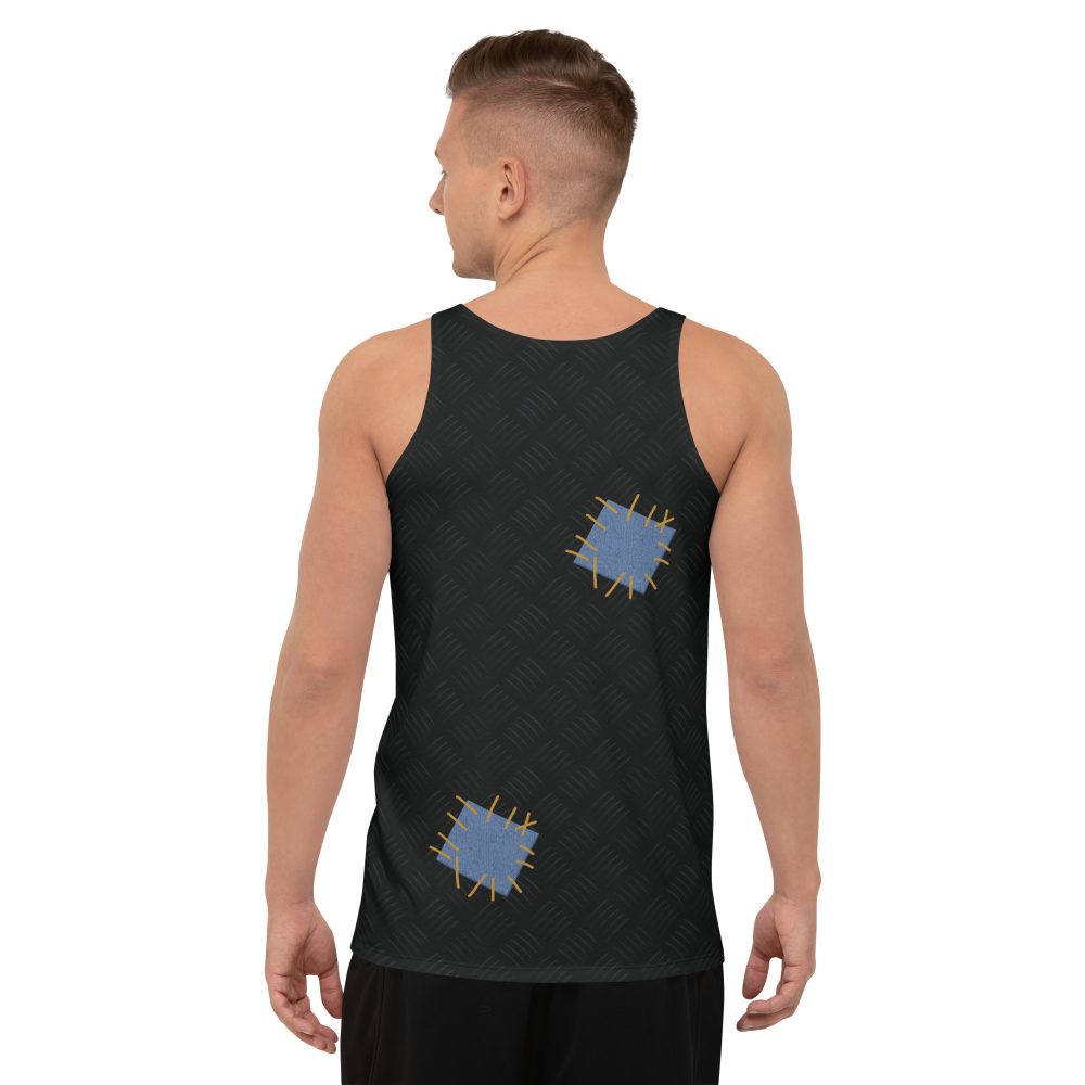 Frankenstein Halloween Cosplay Unisex Tank Top - Image 4