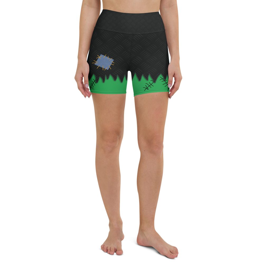 Frankenstein Halloween Cosplay Costume Yoga Shorts