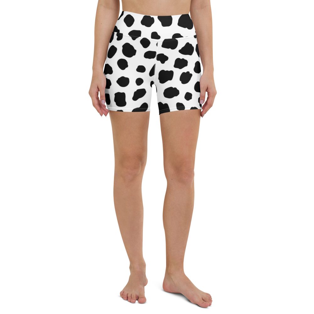 Dalmatian Puppy Dog Cosplay Halloween Costume Yoga Shorts