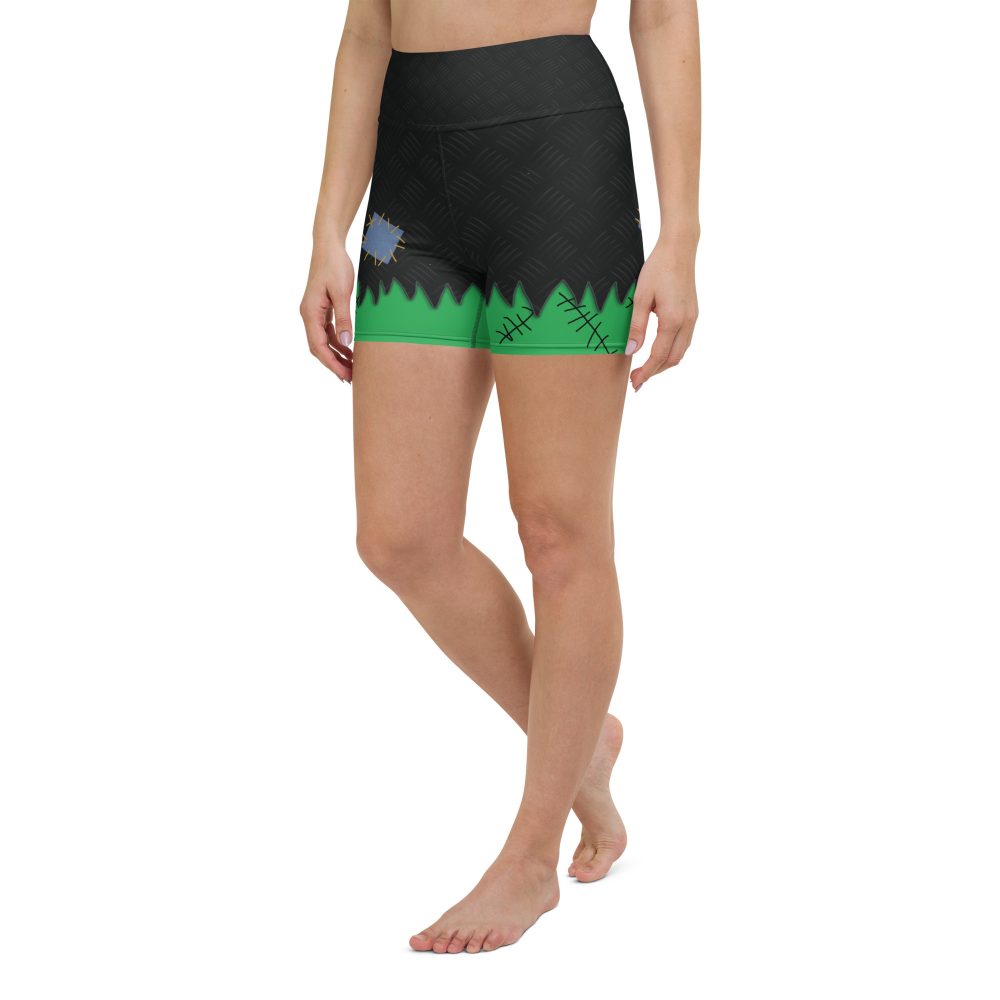 Frankenstein Halloween Cosplay Costume Yoga Shorts - Image 3