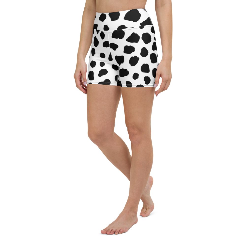 Dalmatian Puppy Dog Cosplay Halloween Costume Yoga Shorts - Image 3