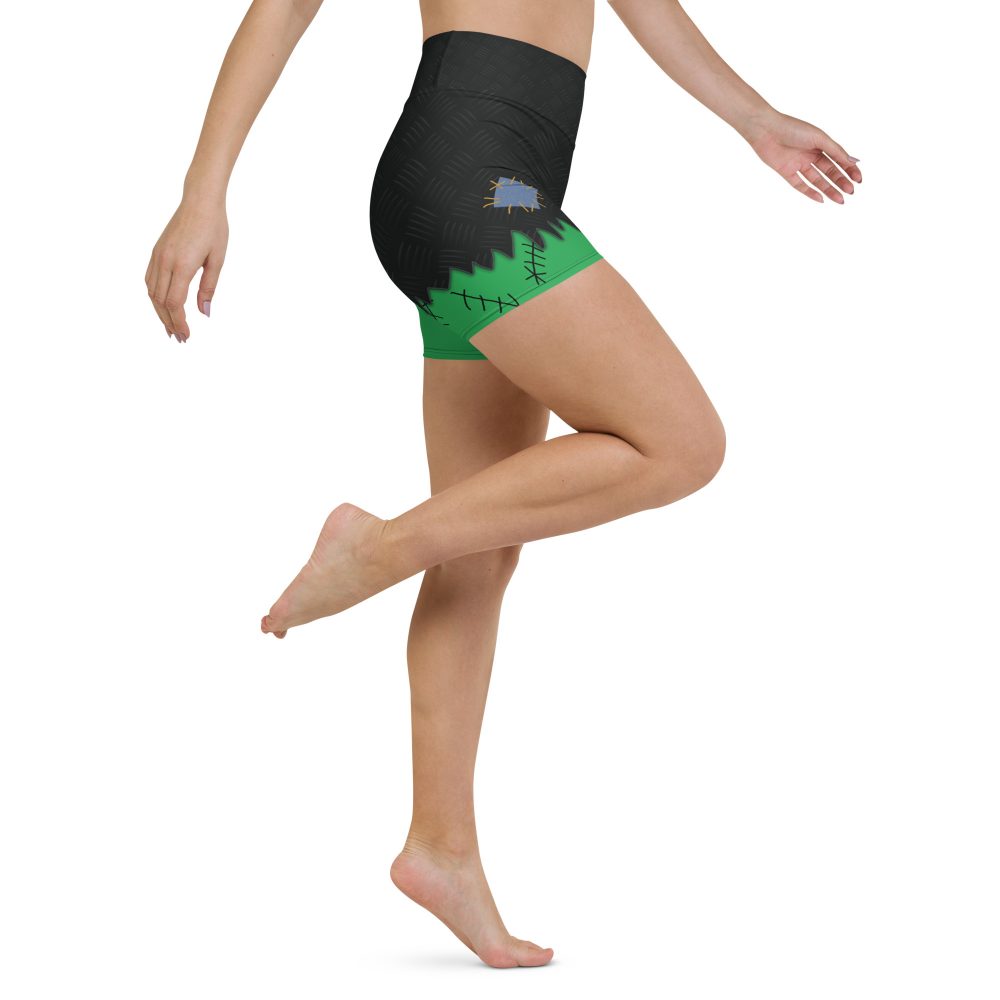 Frankenstein Halloween Cosplay Costume Yoga Shorts - Image 4