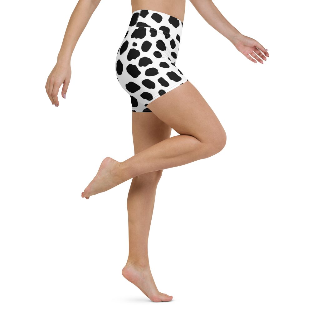 Dalmatian Puppy Dog Cosplay Halloween Costume Yoga Shorts - Image 4