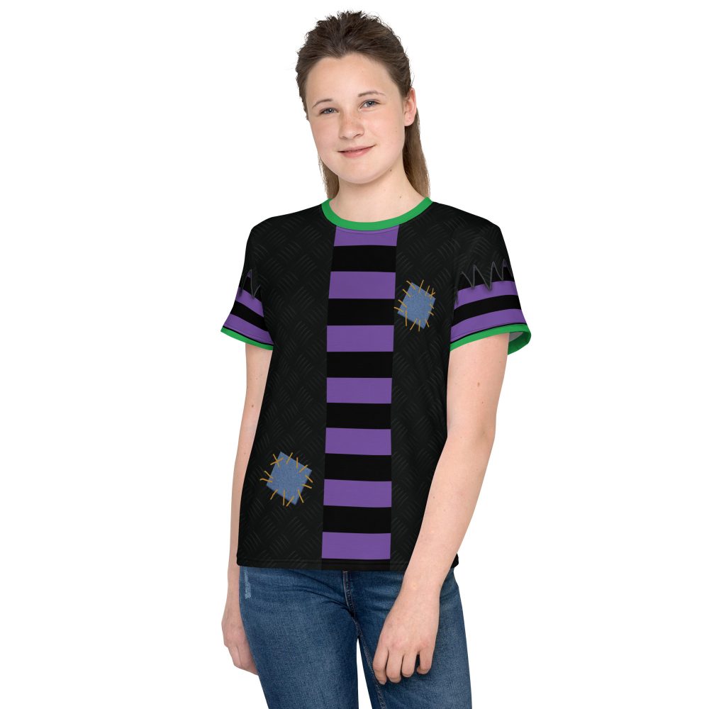 Frankenstein Halloween Cosplay Youth T-shirt