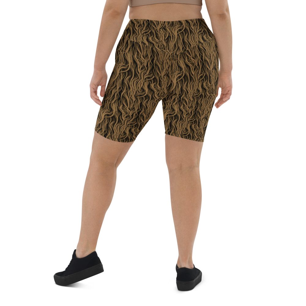 Sasquatch Big Foot Chewbacca Halloween Cosplay Costume Bike Shorts - Image 8