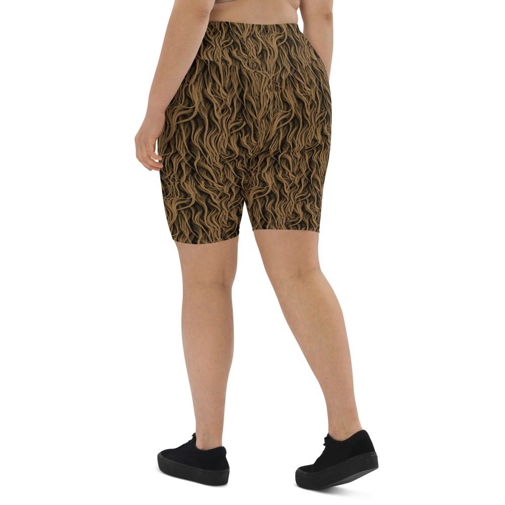 Sasquatch Big Foot Chewbacca Halloween Cosplay Costume Bike Shorts - Image 4