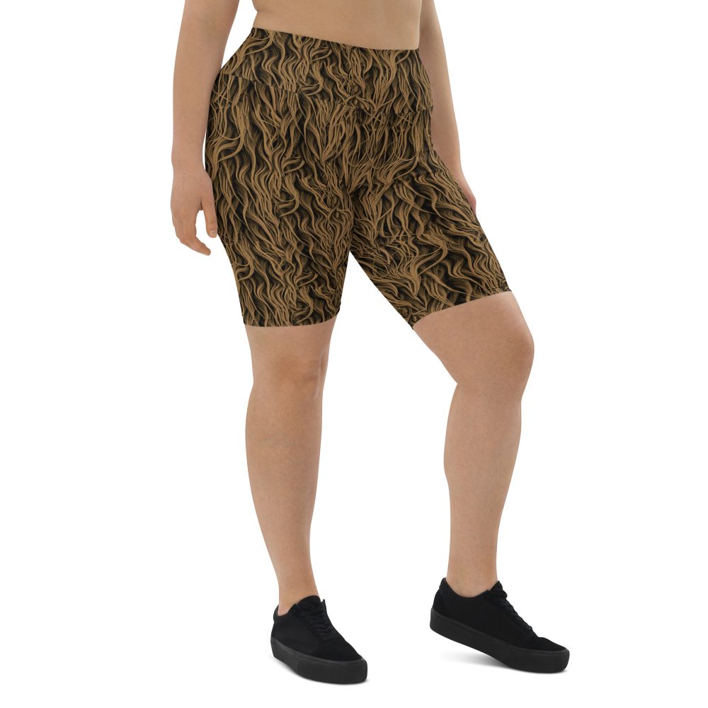 Sasquatch Big Foot Chewbacca Halloween Cosplay Costume Bike Shorts - Image 2