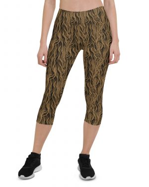 Sasquatch Big Foot Chewbacca Halloween Cosplay Costume Capri Leggings