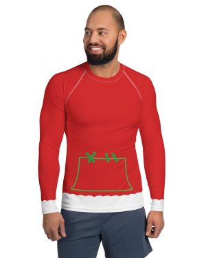 Vanellope Costume Christmas Cosplay Men’s Rash Guard