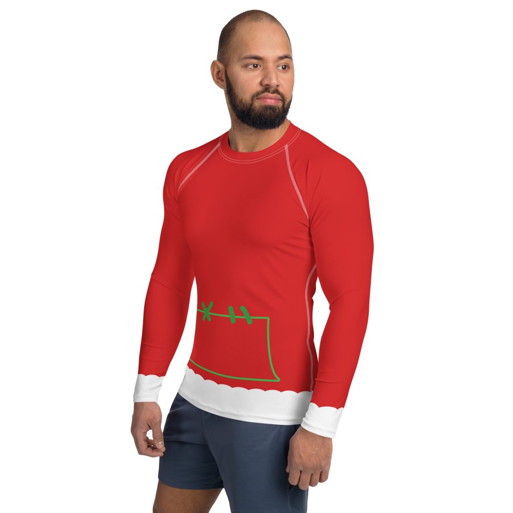 Vanellope Costume Christmas Cosplay Men's Rash Guard - Image 3