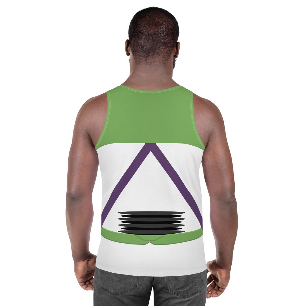 Spaceman Space Ranger Costume Cosplay Men's Tank Top - Image 2