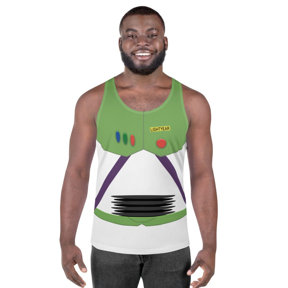 Spaceman Space Ranger Costume Cosplay Men's Tank Top