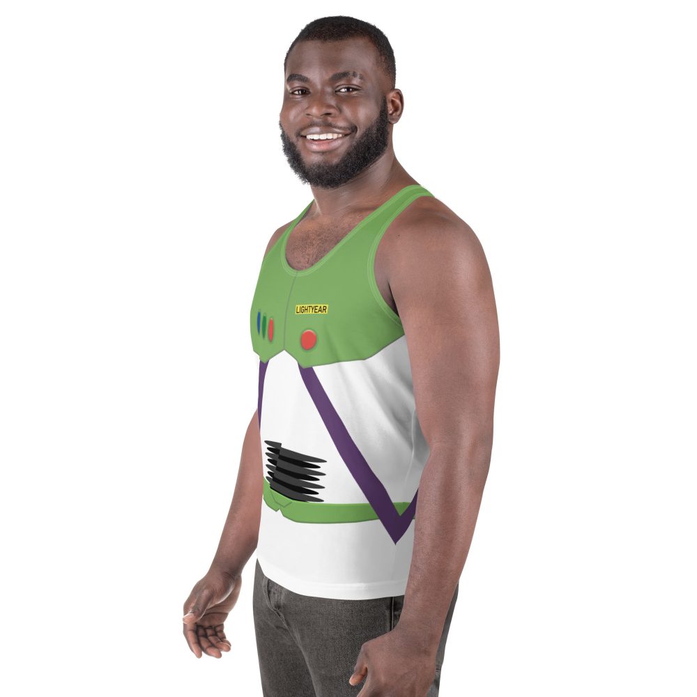 Spaceman Space Ranger Costume Cosplay Men's Tank Top - Image 4