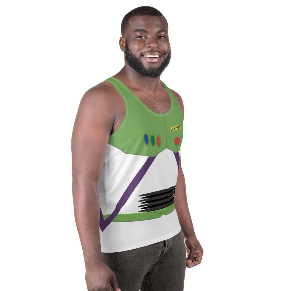 Spaceman Space Ranger Costume Cosplay Men's Tank Top - Image 3