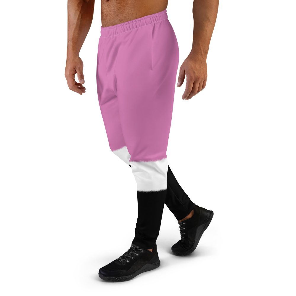 Pink Santa Clause Christmas Costume Men's Joggers - Image 5