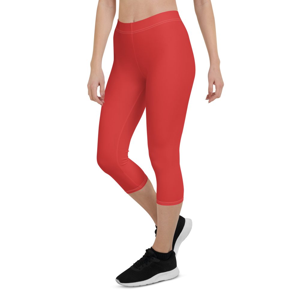 Jovie The Elf Costume Capri Leggings - Image 5