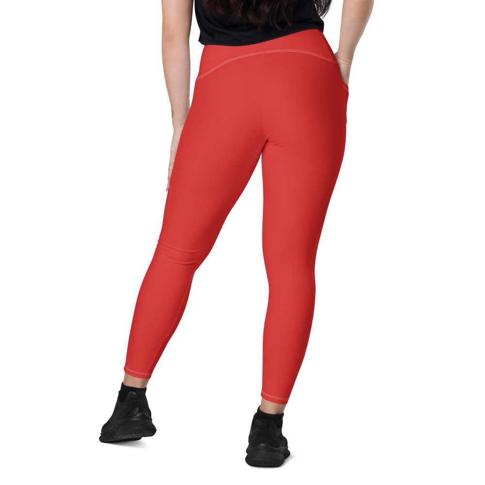 Jovie The Elf Costume Crossover leggings with pockets - Image 5