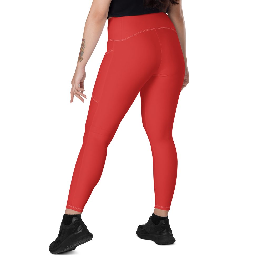 Jovie The Elf Costume Crossover leggings with pockets - Image 3